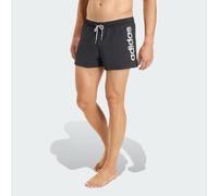 LOGO ELASTISCHE STRICK-BADEHOSE 7,6 CM Black / White 3XL
