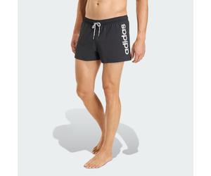 LOGO ELASTISCHE STRICK-BADEHOSE 7,6 CM Black / White 3XL