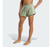 LOGO ELASTISCHE STRICK-BADEHOSE 7,6 CM Solar Purple / White XS