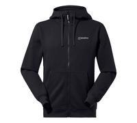 Logo Full Zip Hoodie, Herren Jacke - Berghaus HT6-GREY MARL BCI UK M // DE 50