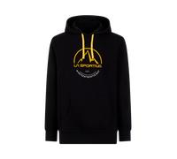 La Sportiva Logo Kapuzenpullover XS Black