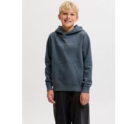 Logo Kapuzenpullover Boys 128 Grau