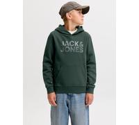 Logo Kapuzenpullover Boys 128 Grün