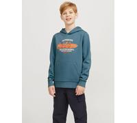 Logo Kapuzenpullover Boys 152 Blau