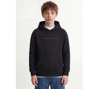 Logo Kapuzenpullover Boys 152 Schwarz