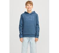 Logo Kapuzenpullover Boys 164 Blau
