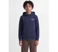 Logo Kapuzenpullover Boys 176 Blau