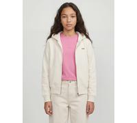 Logo Kapuzenpullover Girls 140 Weiß