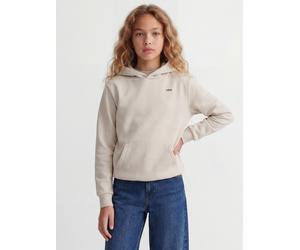 Logo Kapuzenpullover Girls 164 Weiß