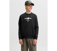 Logo Sweatshirt Boys 128 Schwarz