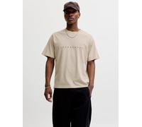 Logo T-shirt L Beige