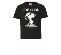 LOGOSH!RT LOGOSHIRT - Comics - Peanuts - Snoopy - Joe Cool - Bio T-Shirt Print - Kinder Schwarz 128