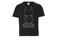 LOGOSH!RT LOGOSHIRT - DC - Batman - Always Be Batman - Organic - Unisex - Kinder Schwarz 104