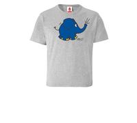 LOGOSH!RT LOGOSHIRT - Die Sendung mit der Maus - Elefant - Törö - Bio T-Shirt Print Grau-meliert 152