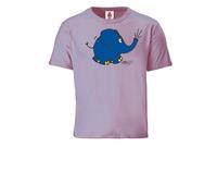 LOGOSH!RT LOGOSHIRT - Die Sendung mit der Maus - Elefant - Törö - Bio T-Shirt Print Lila 116