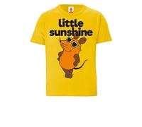 LOGOSH!RT LOGOSHIRT - Die Sendung mit der Maus - Maus - Little Sunshine - Bio T-Shirt Print - Kinder - Jungen & Mädchen Gelb 140