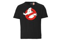 LOGOSH!RT LOGOSHIRT - Ghostbusters - Keine Geister - Logo - Organic - Bio T-Shirt Print - Kinder Schwarz 176