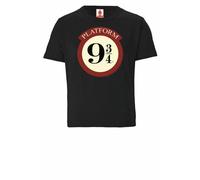 LOGOSH!RT LOGOSHIRT - Harry Potter - Hogwarts Express - Bio T-Shirt Print - Kinder Schwarz 140