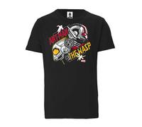 LOGOSH!RT LOGOSHIRT - Marvel - Ant-Man & The Wasp - Bio - Organic T-Shirt Schwarz XXL