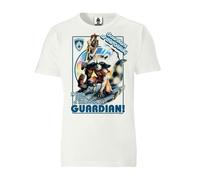 LOGOSH!RT LOGOSHIRT - Marvel Guardians of the Galaxy - Rocket Raccoon - T-Shirt Weiß M