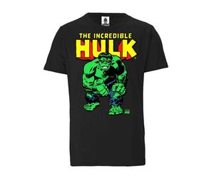 LOGOSH!RT LOGOSHIRT - Marvel - The Incredible Hulk - Bio - Organic T-Shirt Schwarz S