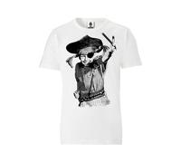 LOGOSH!RT Logoshirt® Pippi Langstrumpf I Pirat I Organic T-Shirt Print I Unisex Weiss S