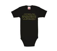 Logoshirt Baby-Mädchen Star Wars Logo Formender Body, Schwarz, 2-4 Jahre