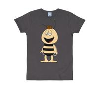 Logoshirt® Biene Maja Willi T-Shirt Damen & Herren | Offiziell lizenziertes Willi-Motiv, 100% Baumwolle, lustiges Cartoon T-Shirt, ideal für Biene Maja-Fans
