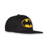 Logoshirt®️ DC Comics I Batman I Logo I Kinder Snapback Cap I Kappe I Mädchen & Jungen I Bestickt I verstellbar I schwarz I Lizenziertes Originaldesign