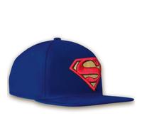 Logoshirt®️ DC Comics I Superman I Logo I Snapback Cap I Kappe I Damen & Herren I Bestickt I verstellbar I blau I Lizenziertes Originaldesign