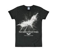 LOGOSHIRT T-Shirt mit tollem Batman-Logo »Batman The Dark Knight Rises«, schwarz