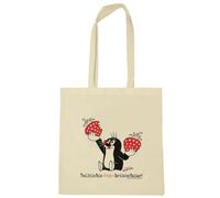 Logoshirt® Krtek Der kleine Maulwurf Baumwolltasche 38x42 cm | Der kleine Maulwurf - original, süßes Cartoon-Motiv für Maulwurf-Fans, bedruckt, lange Henkel, ideal für Alltag und Einkauf