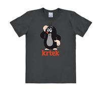 Logoshirt® Der kleine Maulwurf T-Shirt Damen & Herren | Offiziell lizenzierter Maulwurf-Fanartikel, mit hochwertigem Krtek-Print, 100% weiche Baumwolle, lustiges Cartoon-Motiv