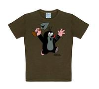 LOGOSHIRT T-Shirt mit lizenzierten Originaldesign 104/116 grün Jungen T-Shirts Shirts Jungenkleidung (kurzarm) 104/116 oliv