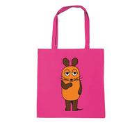 Henkeltasche LOGOSHIRT "Baumwolltasche Die Sendung mit der Maus", Damen, Gr. B/H/T: 8,5cm x 38cm x 42cm, pink, Baumwolle, bedruckt, Taschen, mit Sendung mit der Maus-Logo (27542163-0) pink