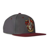 Logoshirt® Harry Potter Gryffindor Logo Snapback Cap Damen & Herren | Offiziell lizenzierte Harry Potter-Kappe, Gryffindor-Wappen mit hochwertiger 3D-Stickerei, aus 100% Baumwolle, Fanartikel