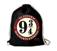 Logoshirt® Harry Potter I Hogwarts Express I Turnbeutel I Stoffbeutel I Stoffrucksack I Bedruckt I schwarz I AZO-Free I Stabiler Kordelzug I Lizenziertes Design