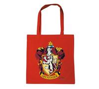 Logoshirt® Harry Potter I Gryffindor I Logo I Baumwolltasche I rot I Lizenziertes Originaldesign