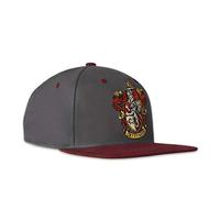 Logoshirt®️ Harry Potter I Gryffindor I Logo I Kinder Snapback Cap I Kappe I Mädchen & Jungen I Bestickt I verstellbar I grau/dunkelrot I Lizenziertes Originaldesign