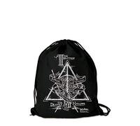Logoshirt® Harry Potter I The 3 Brothers I Logo I Stoffbeutel I bedruckt I schwarz I AZO-free I stabiler Kordelzug I Lizenziertes Design