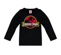 T-Shirt LOGOSHIRT "Jurassic Park Logo" Gr. 152, schwarz Mädchen Shirts (19139357-152) schwarz
