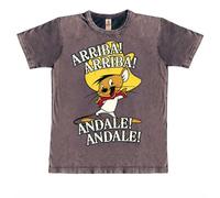 Logoshirt® Looney Tunes Speedy Gonzales T-Shirt Damen & Herren L