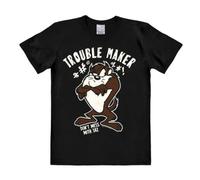 Logoshirt® Looney Tunes Taz Trouble Maker T-Shirt Damen & Herren XS