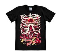 T-Shirt LOGOSHIRT "Rick & Morty - Anatomy Park" Gr. XL, schwarz Herren Shirts (79567840-XL) schwarz