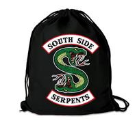 Logoshirt - Riverdale - South Side Serpents - Logo - Sportbeutel - Turnbeutel - rot - Lizenziertes Original Design