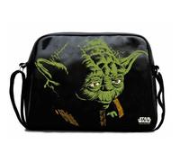 LOGOSHIRT Umhängetasche mit coolem Yoda-Frontprint »Yoda - Krieg der Sterne«, schwarz