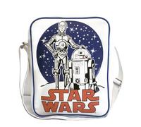 LOGOSHIRT Tasche mit C-3PO- und R2-D2-Frontdruck Einheitsgröße weiß Damen Taschen Handtaschen (Fashion) Einheitsgröße weiß