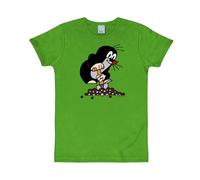LOGOSHIRT T-Shirt mit Der kleine Maulwurf-Print L grün Herren Shirts T-Shirts (kurzarm) L hell oliv