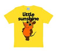 Logoshirt® TV I Die Sendung mit der Maus I Maus I Little Sunshine I T-Shirt Print I Kinder I Mädchen & Jungen I kurzärmlig I gelb I Lizenziertes Originaldesign; Größe 158/164