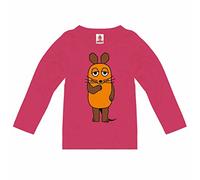 Langarmshirt LOGOSHIRT "Die Sendung mit der Maus - Die Maus" Gr. 116, rosa Jungen Shirts (92546546-116) rosa